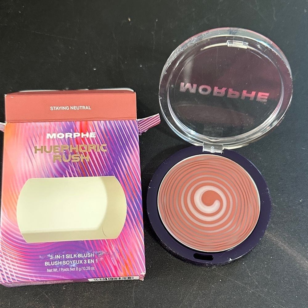 Morphe huephoric rush 3 in 1 silk blush